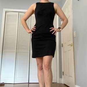 Banana Republic Black Shift Dress sz 0P EUC